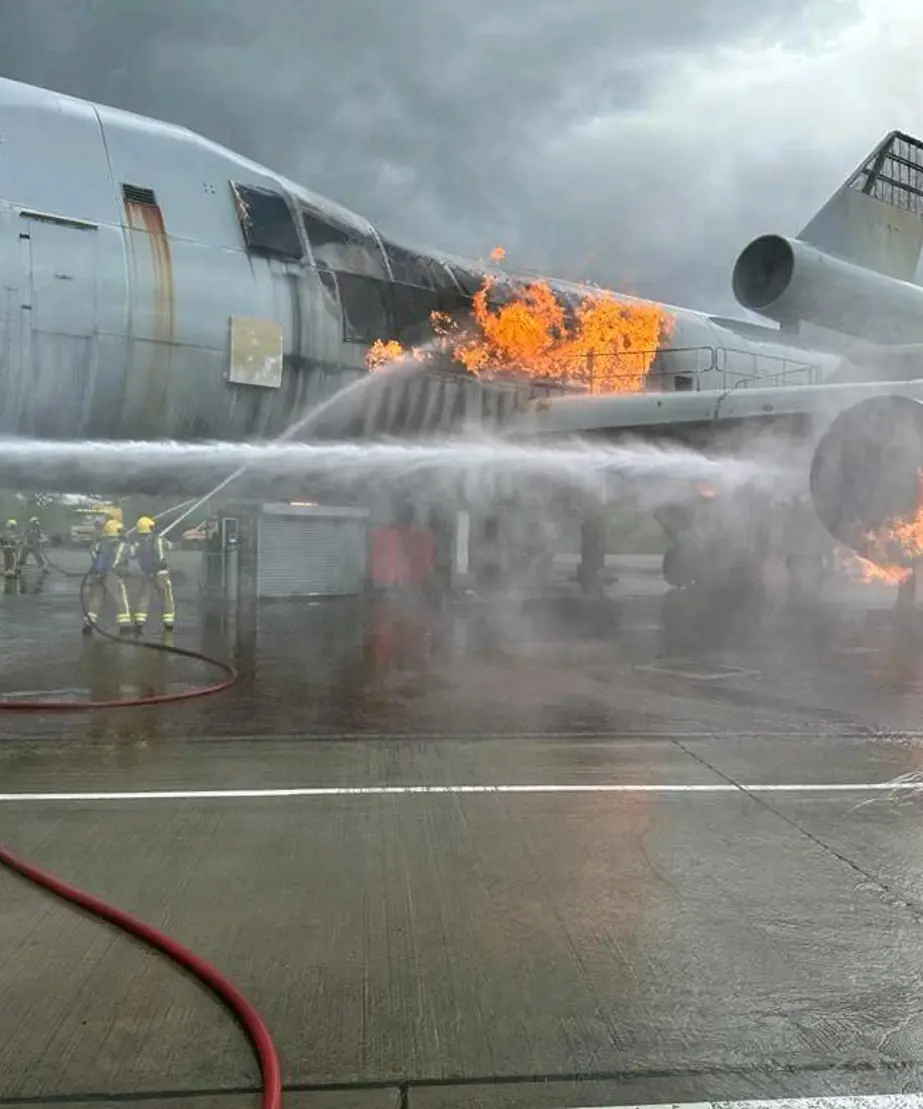 Aviation fire training