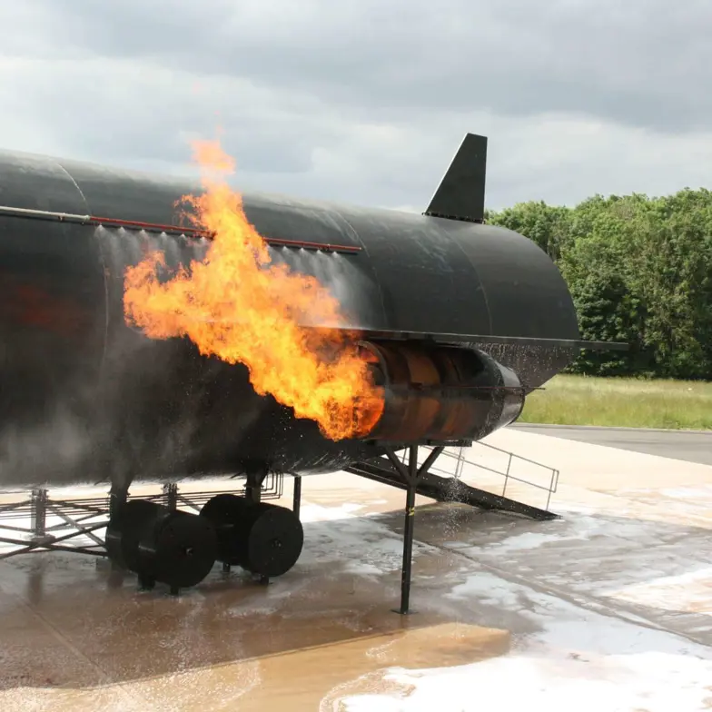 Aviation live fire training